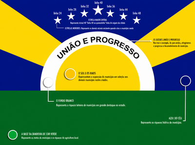 CRIAÇÃO DA BANDEIRA MUNICIPAL